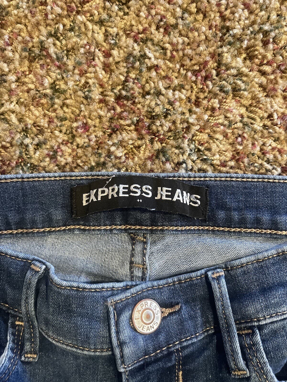 Express jean leggings destructed size 10R - Thumbnail 2