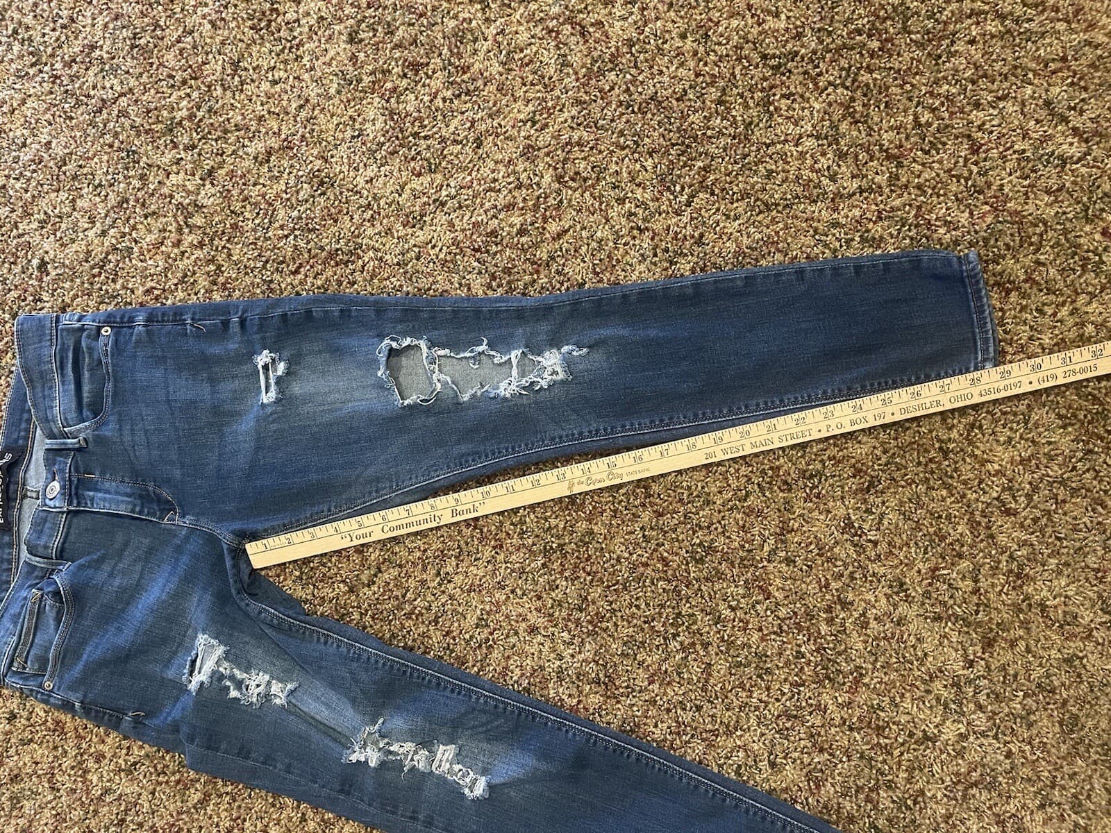 Express jean leggings destructed size 10R - Thumbnail 5