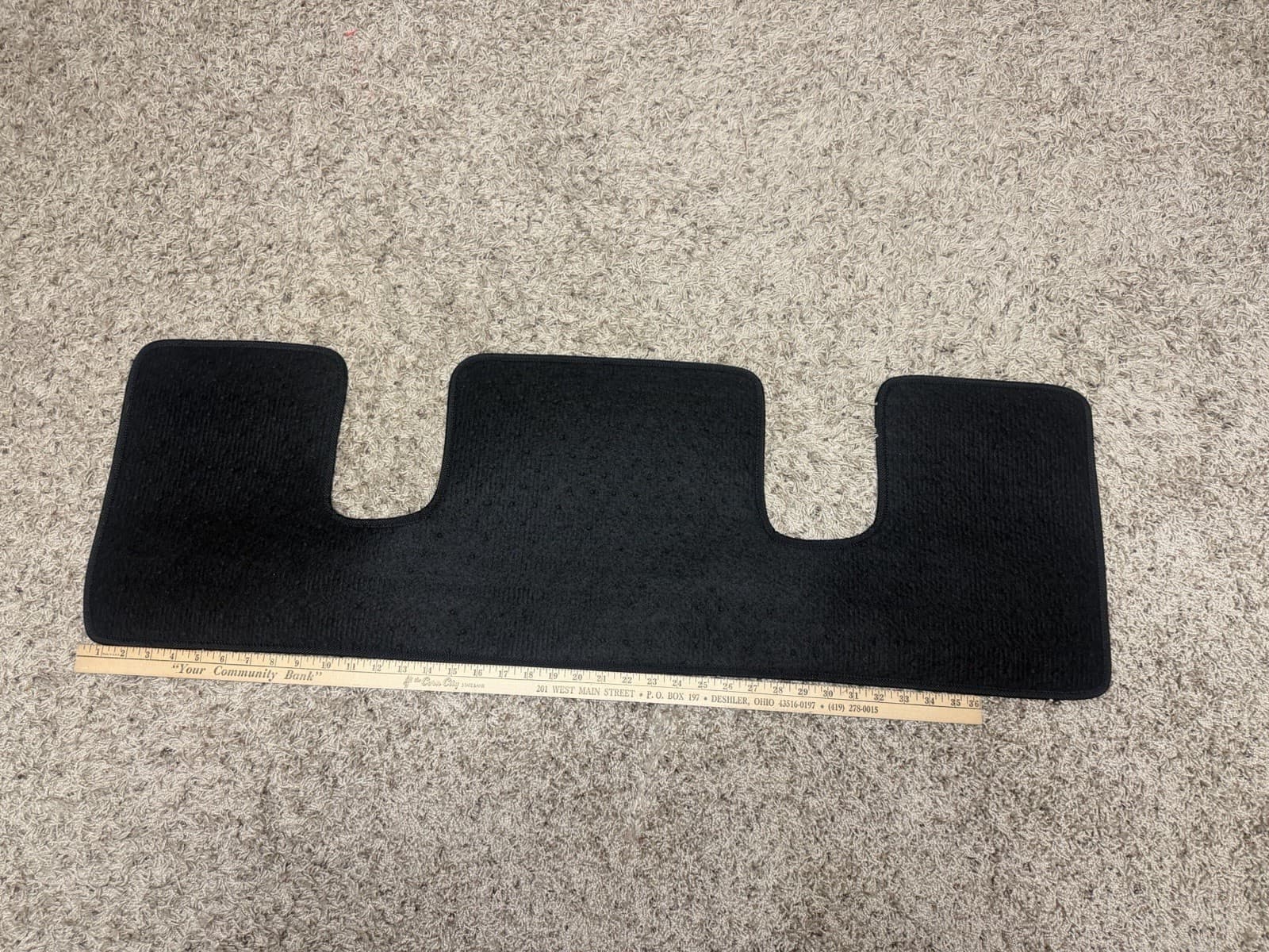 SUV 3rd row carpet floor mat NEW - Thumbnail 2