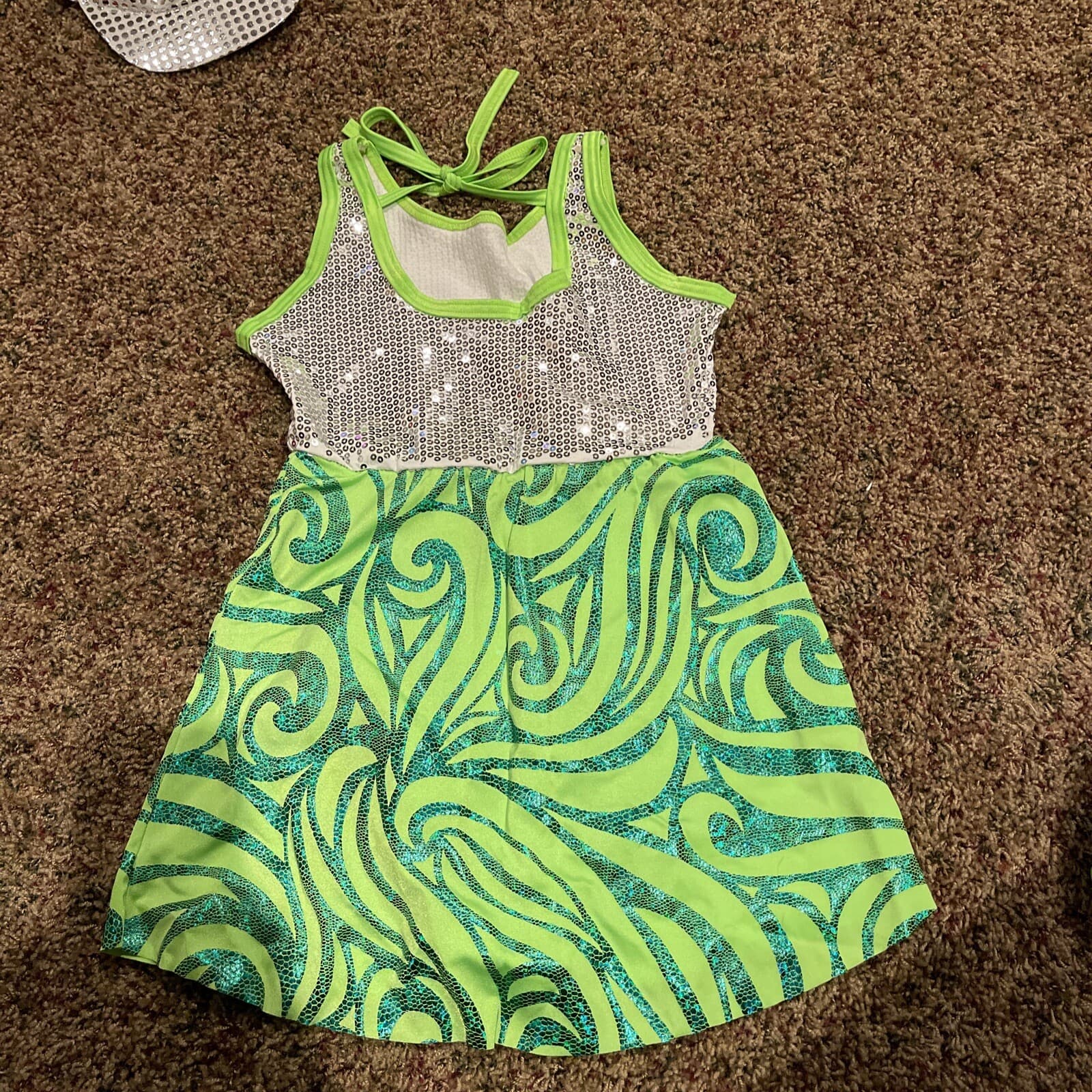 Dance, skating, baton twirling costume Costume Gallery New, XLC - Thumbnail 3