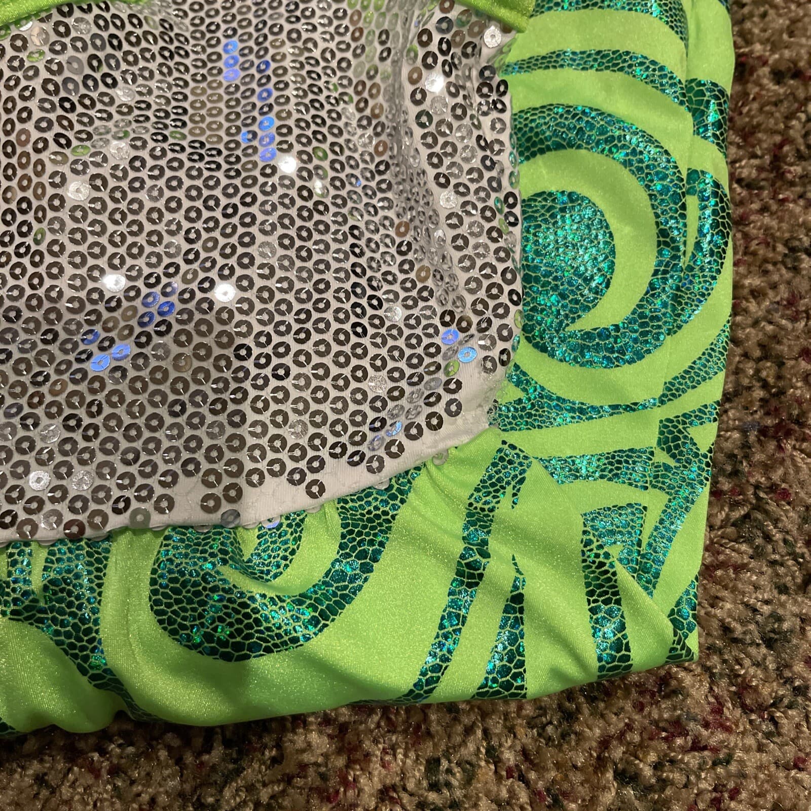 Dance, skating, baton twirling costume Costume Gallery New, XLC - Thumbnail 5