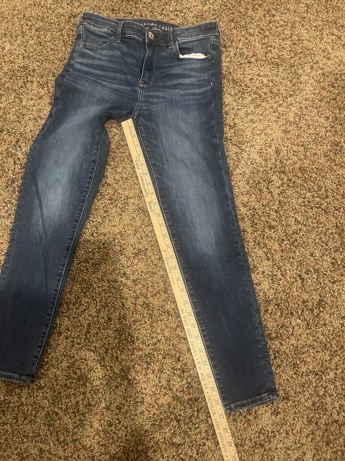 American Eagle Hi-Rise Jegging 10R - Thumbnail 6