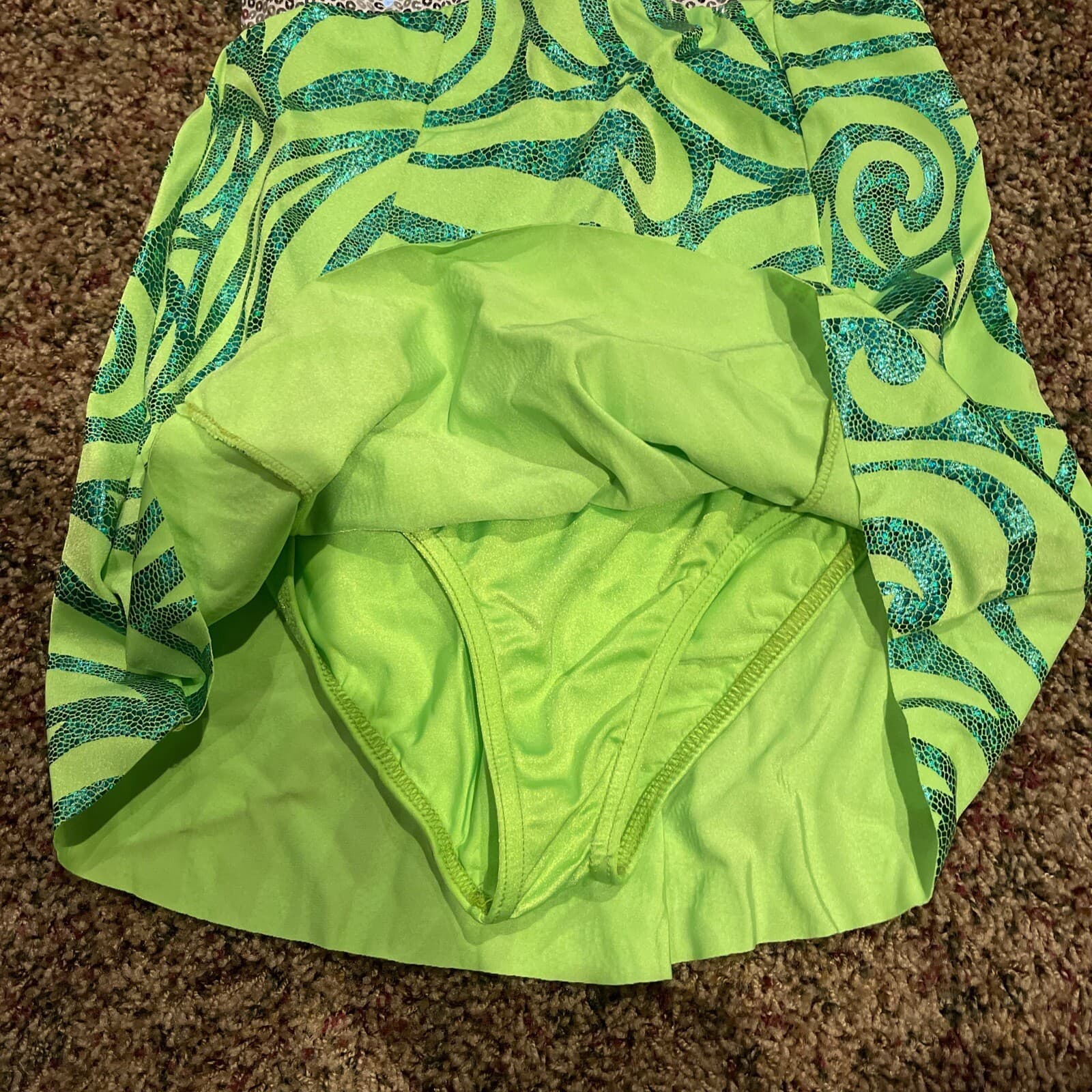 Dance, skating, baton twirling costume Costume Gallery New, XLC - Thumbnail 2