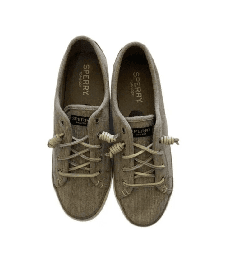 Sperry Women's Top-Sider Pier View Core Timberwolf Shoes Size 8.5 - Thumbnail 2