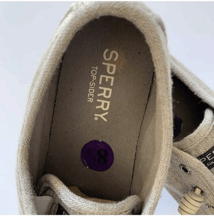 Sperry Women's Top-Sider Pier View Core Timberwolf Shoes Size 8.5 - Thumbnail 5