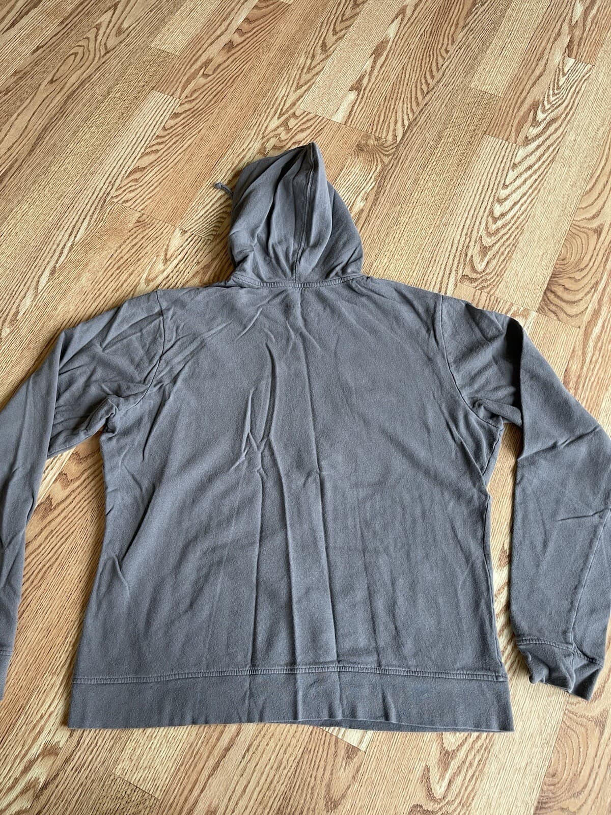 Bravado XXL gray hooded sweatshirt with floral & sign - Thumbnail 6