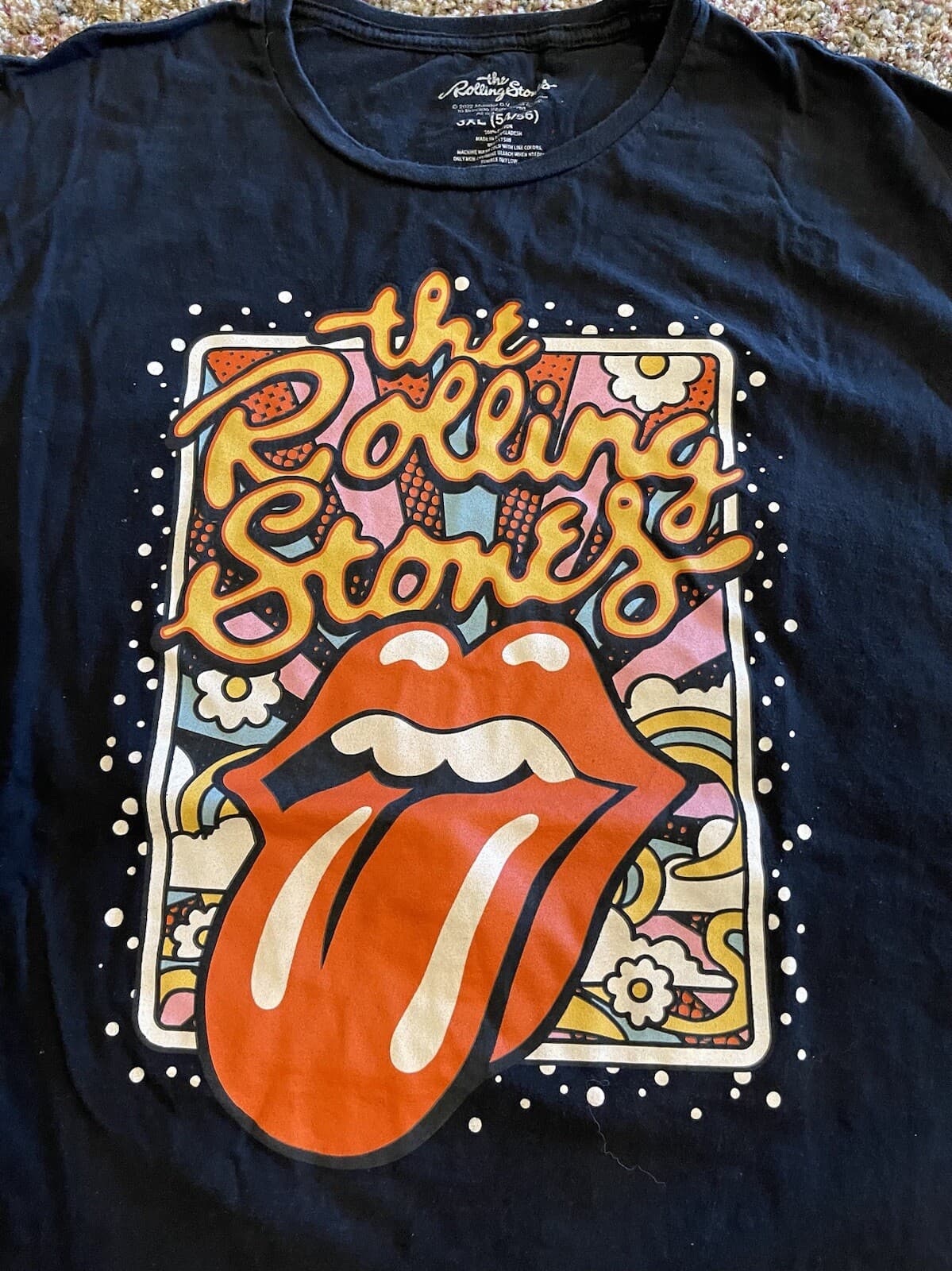 The Rolling Stones red tongue Tshirt 3XL (54/56) - Thumbnail 2