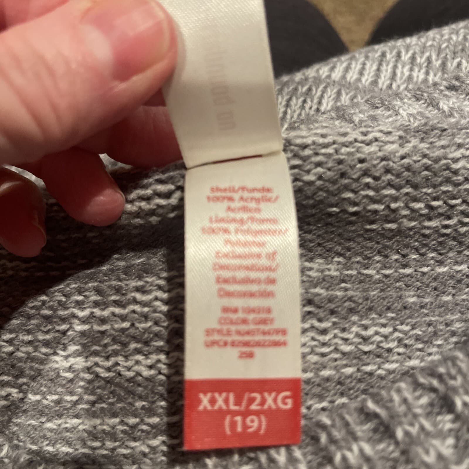 No Boundaries SANTA NORTH POLE Christmas Sweater XXL (19) - Thumbnail 8