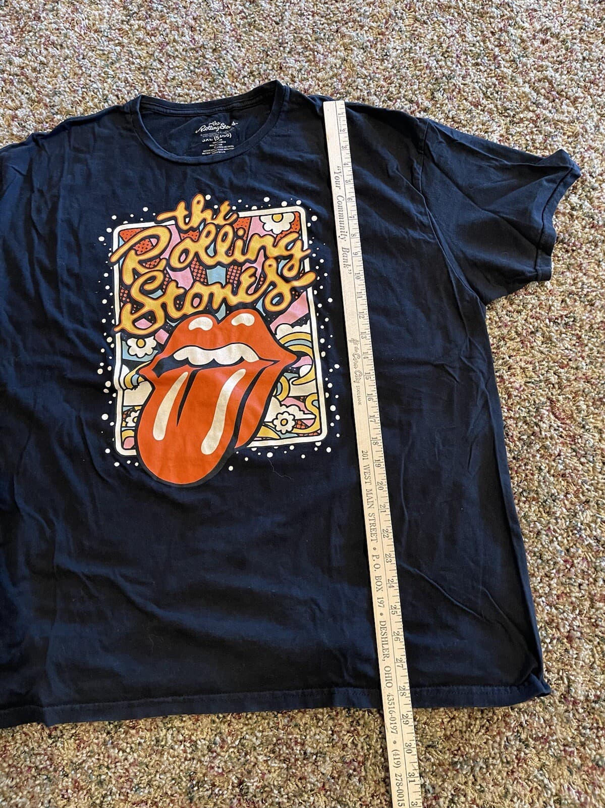 The Rolling Stones red tongue Tshirt 3XL (54/56) - Thumbnail 5