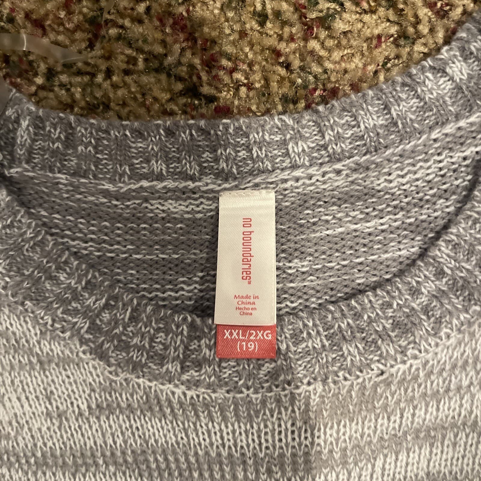 No Boundaries SANTA NORTH POLE Christmas Sweater XXL (19) - Thumbnail 2