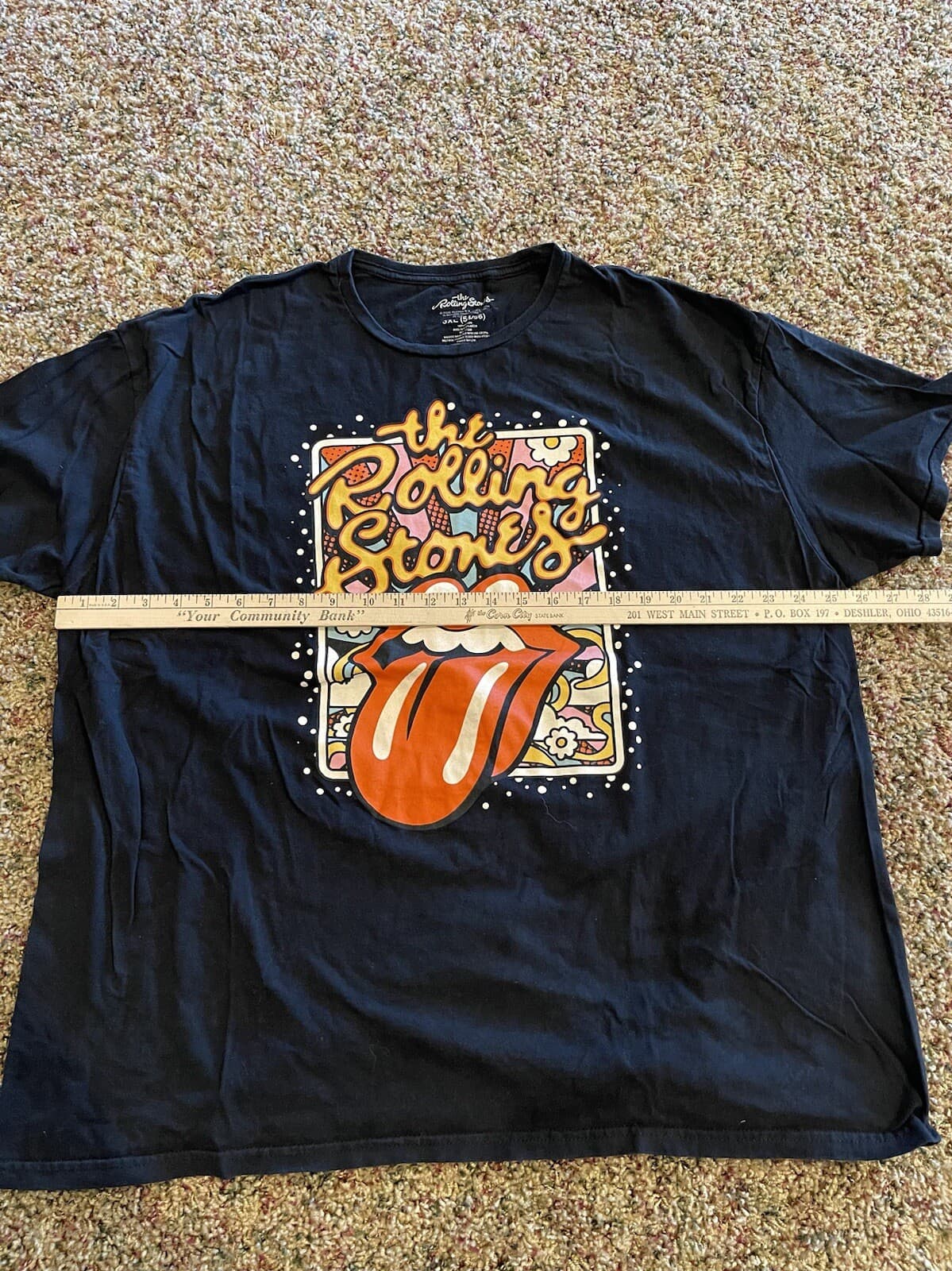 The Rolling Stones red tongue Tshirt 3XL (54/56) - Thumbnail 4