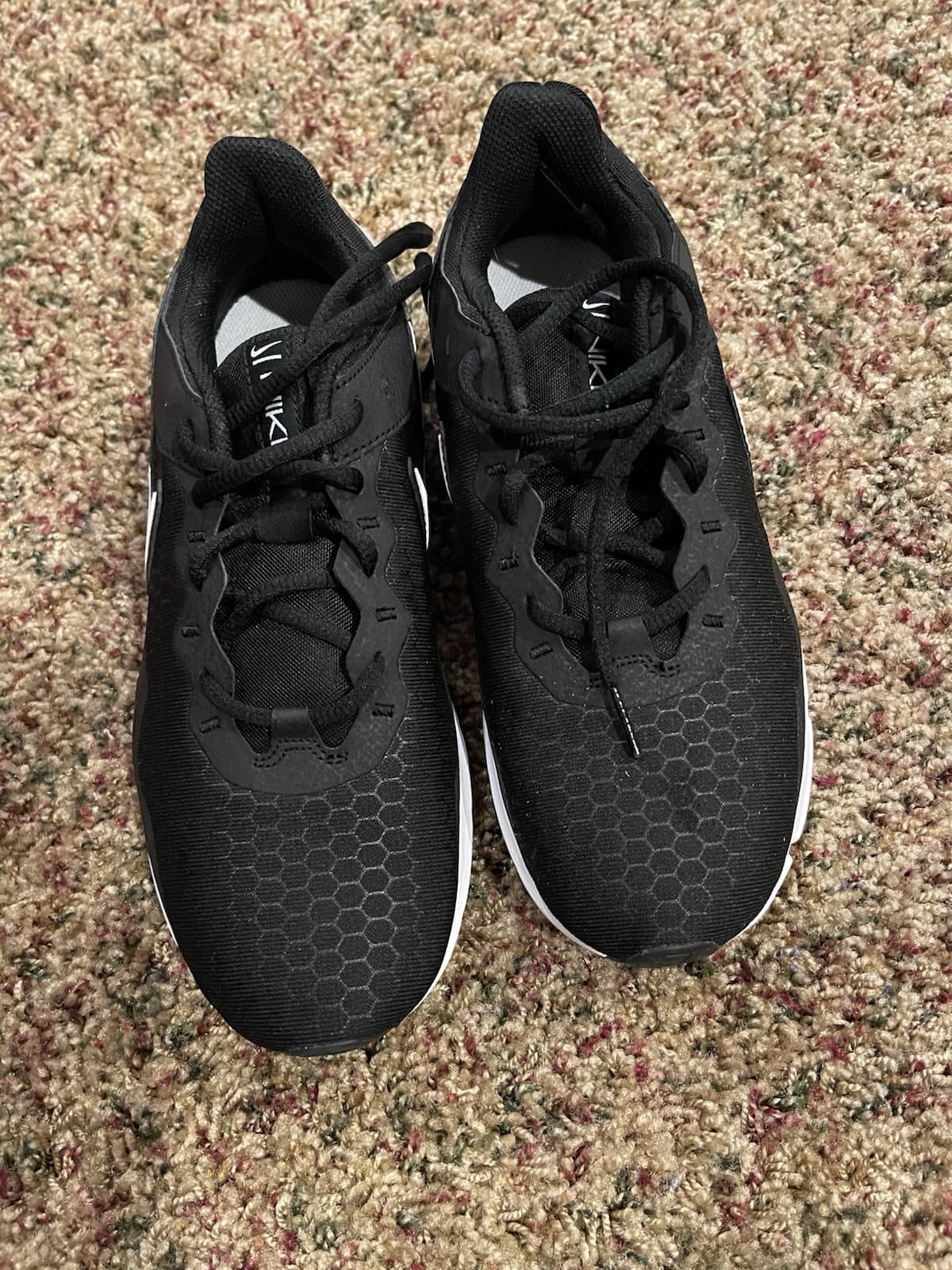 Size 9 Womens - Nike Legend Essential 2 Black White - Thumbnail 4