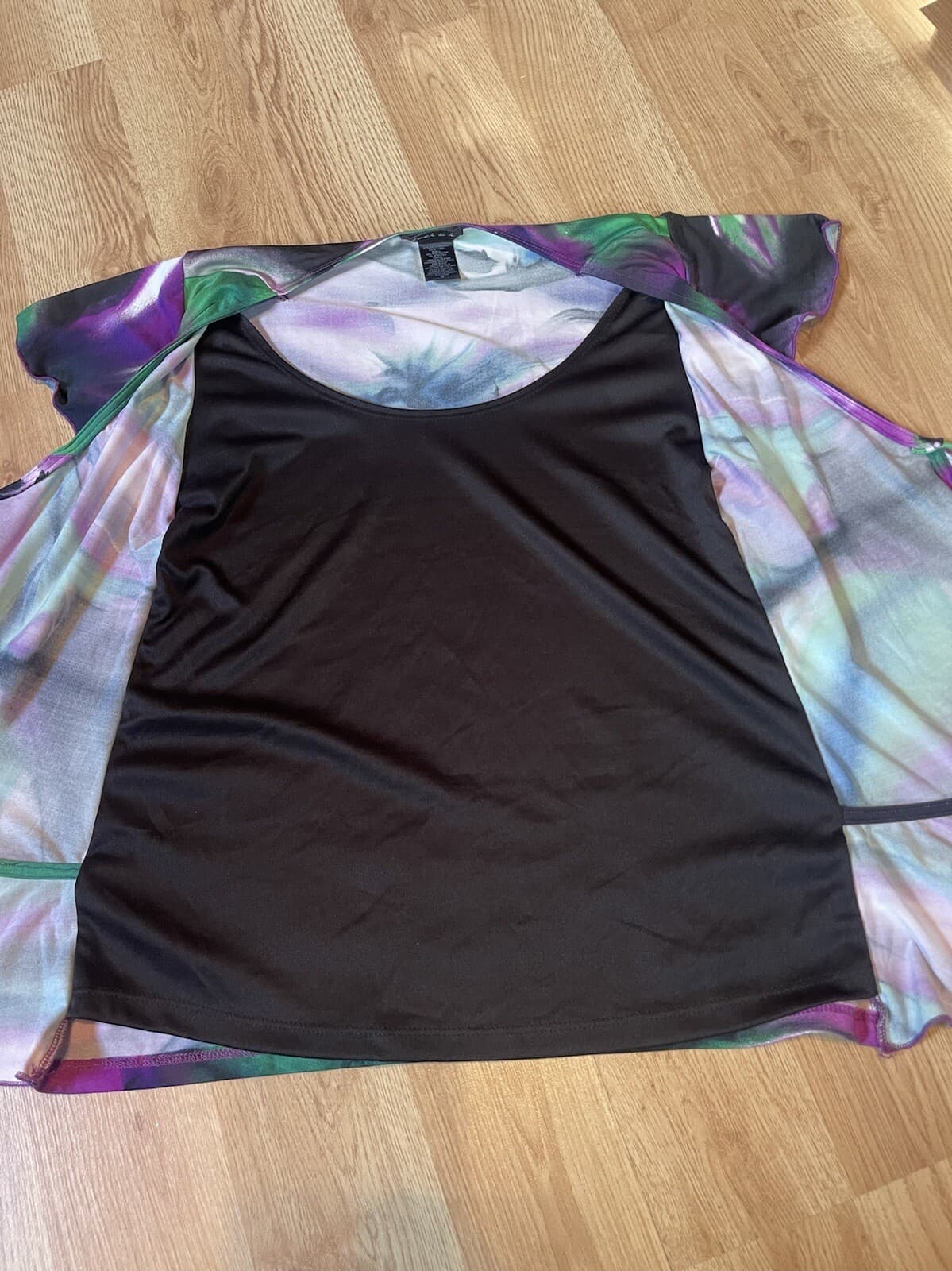joei & i women’s tie front dress top shirt size small - Thumbnail 3