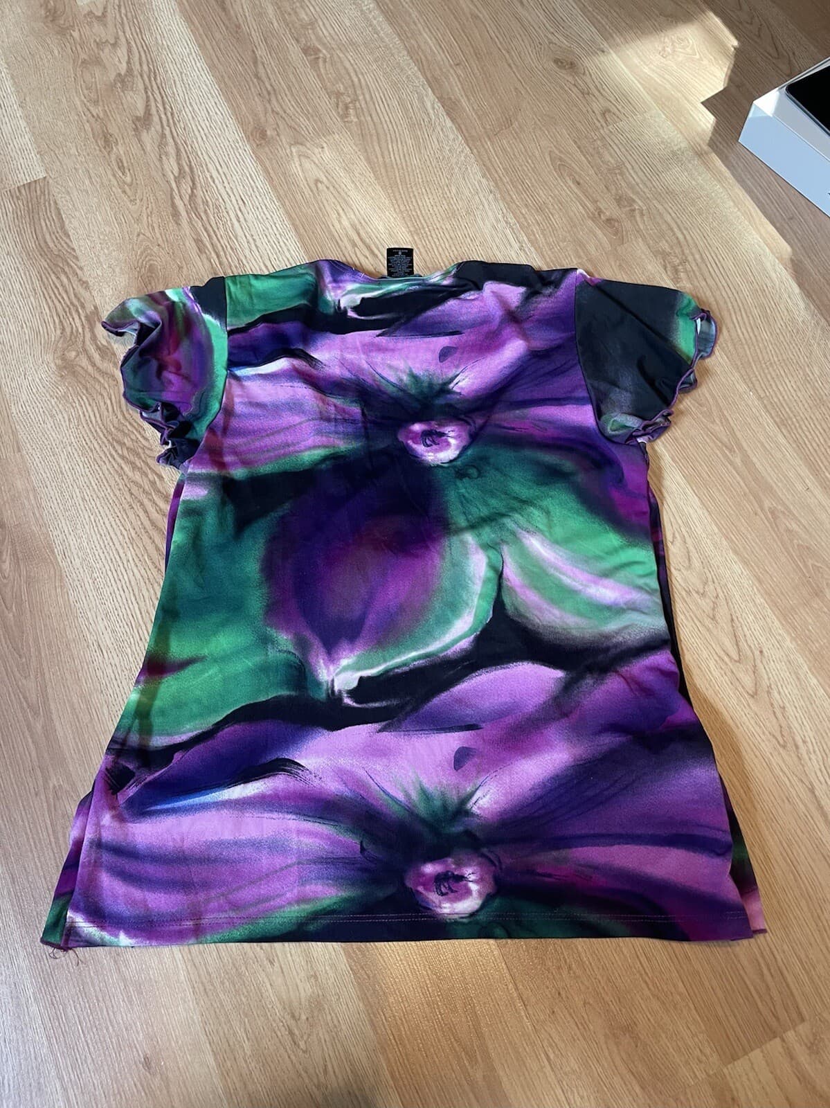 joei & i women’s tie front dress top shirt size small - Thumbnail 2