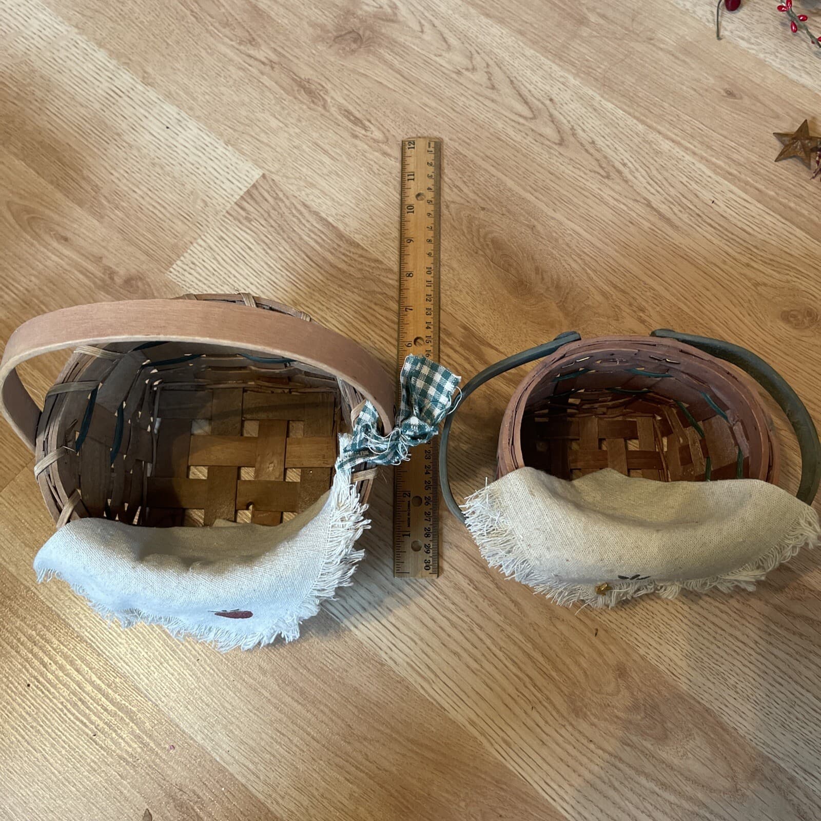 Basket set of 2 apples - Thumbnail 2