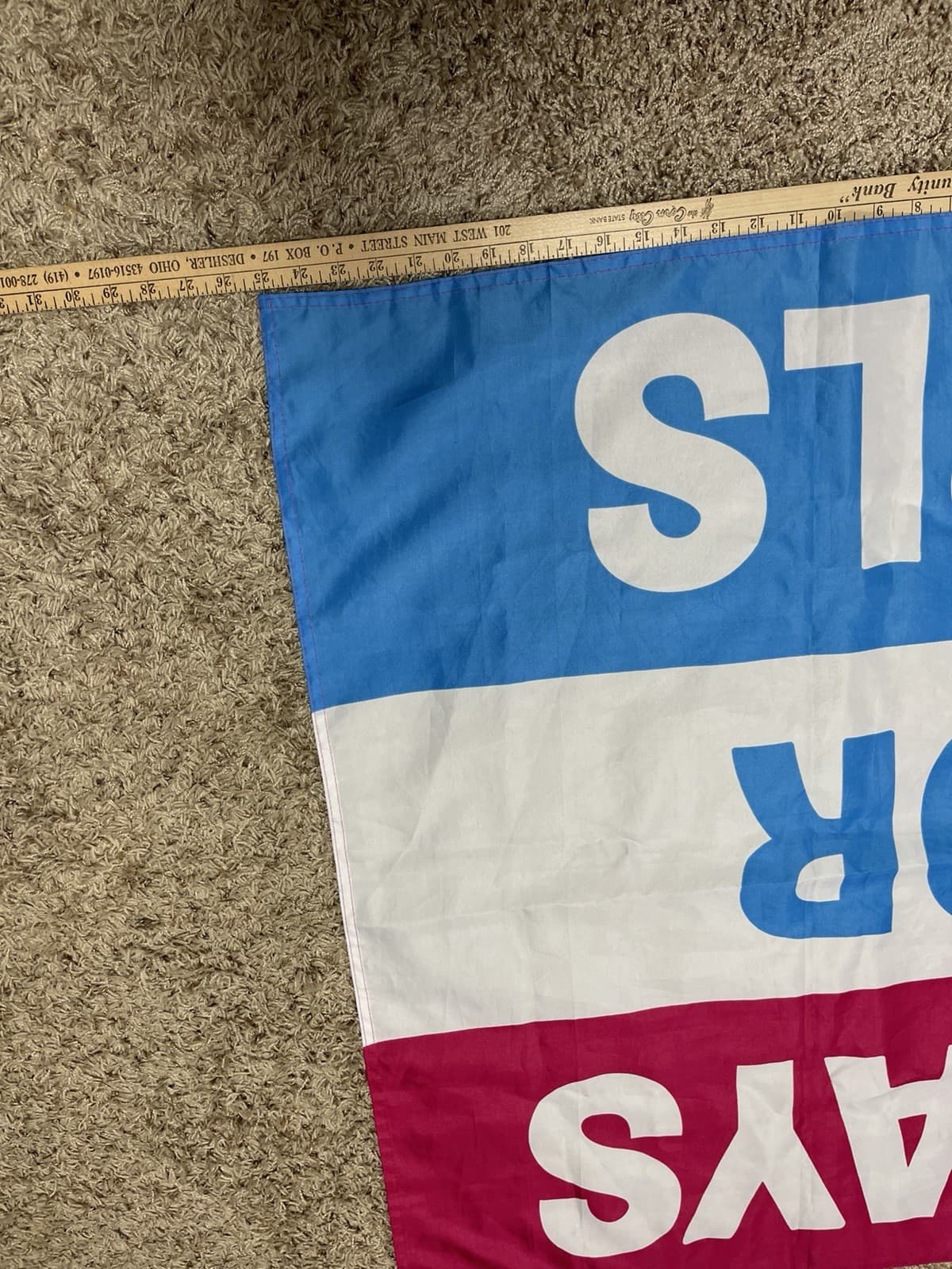 Saturdays are for the Girls Banner Anley 3' x 5' - Thumbnail 4