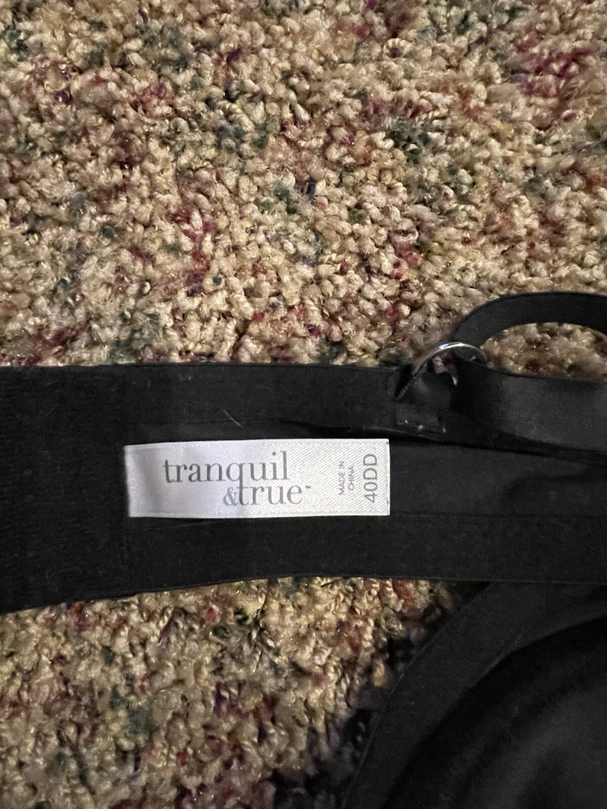 Tranquil & Tru black bra 40DD - Thumbnail 3