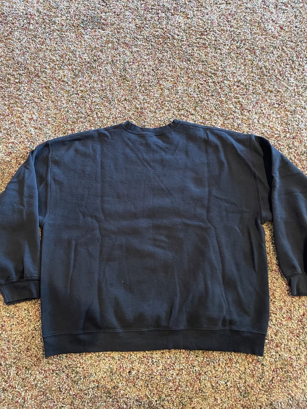 Alpha O black crew neck sweatshirt Gilden - Thumbnail 9