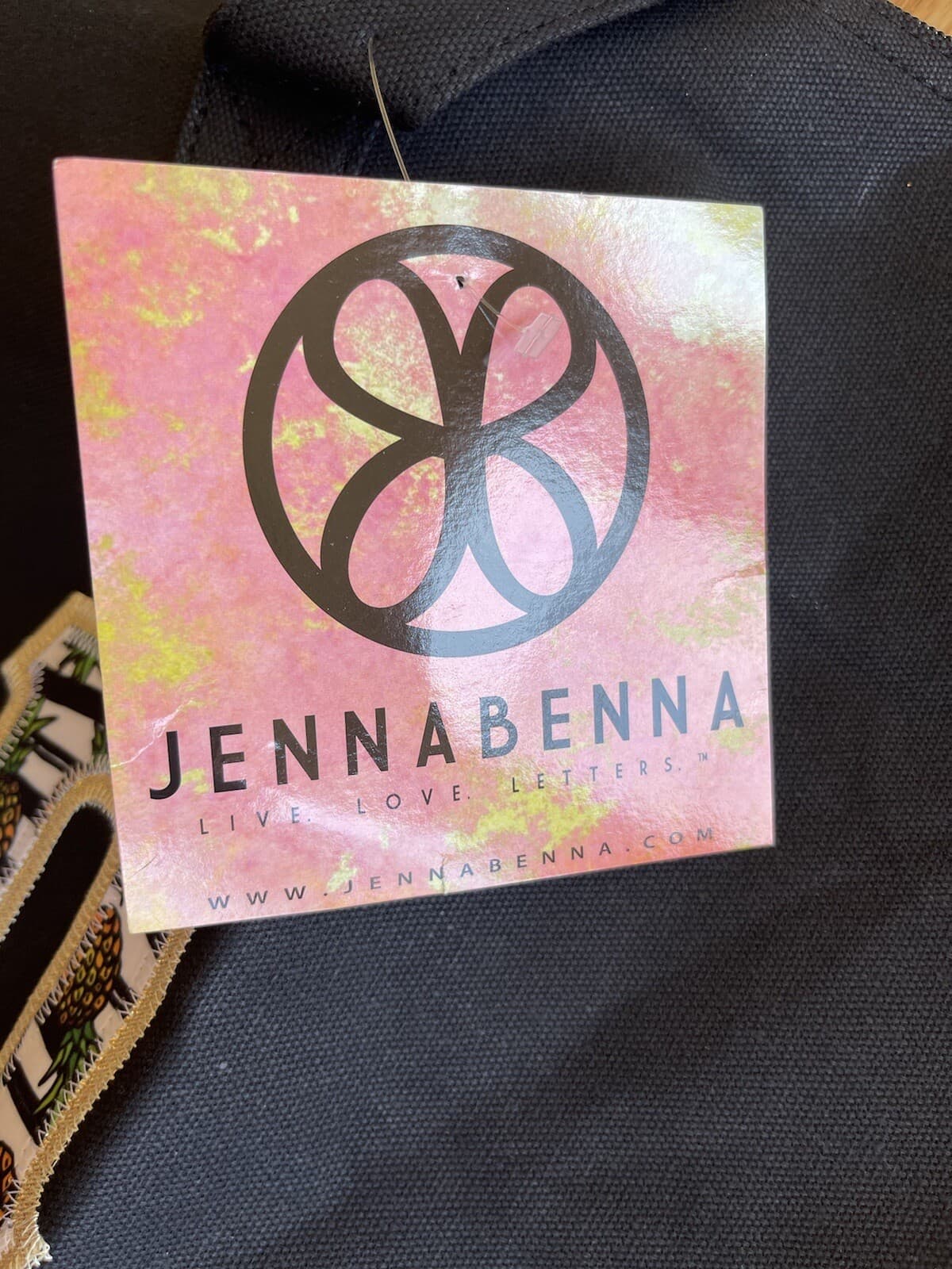Jenna Benna zipper tote AOII Sorority Choose Color NWT - Thumbnail 8