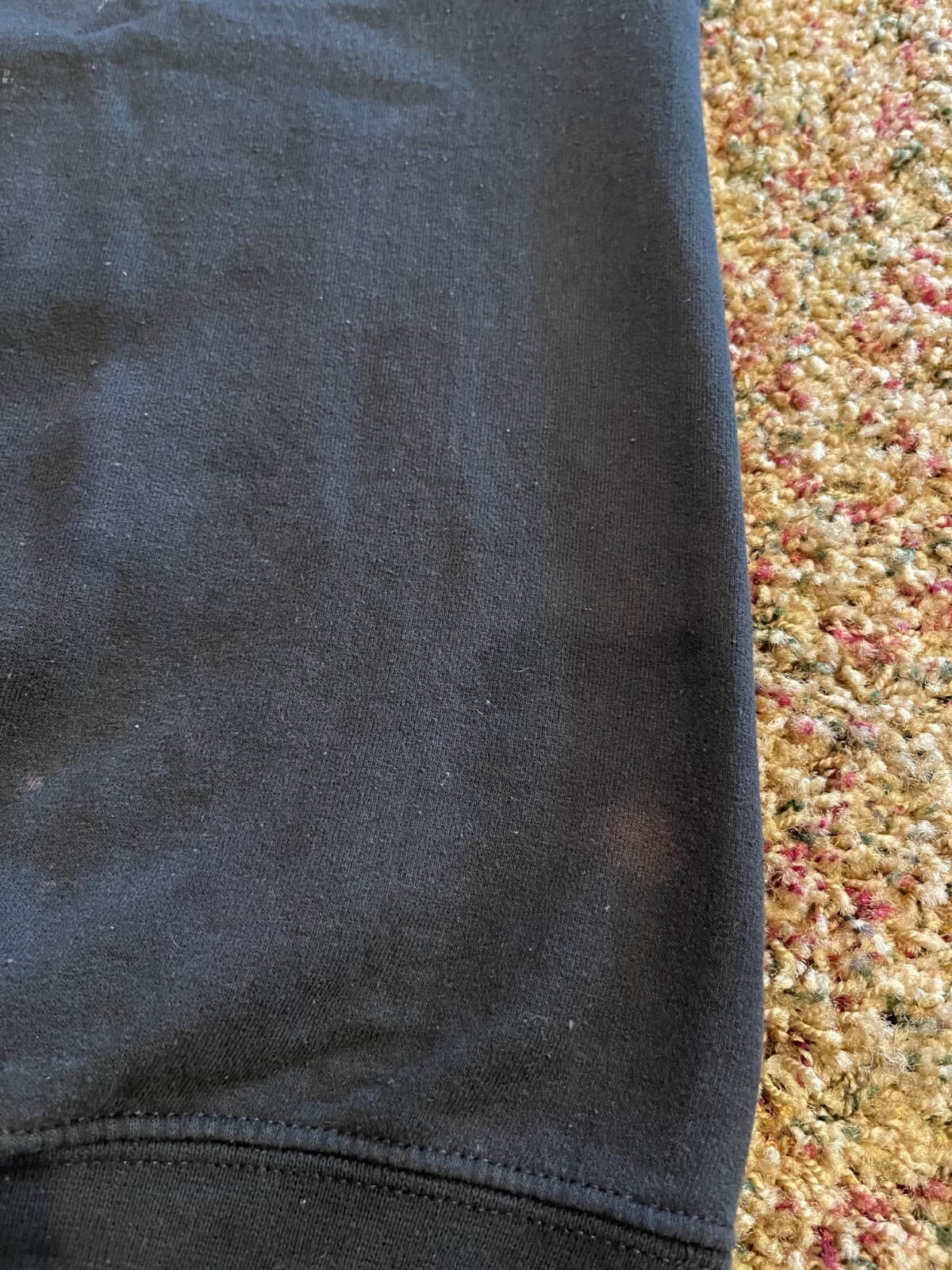 Alpha O black crew neck sweatshirt Gilden - Thumbnail 10