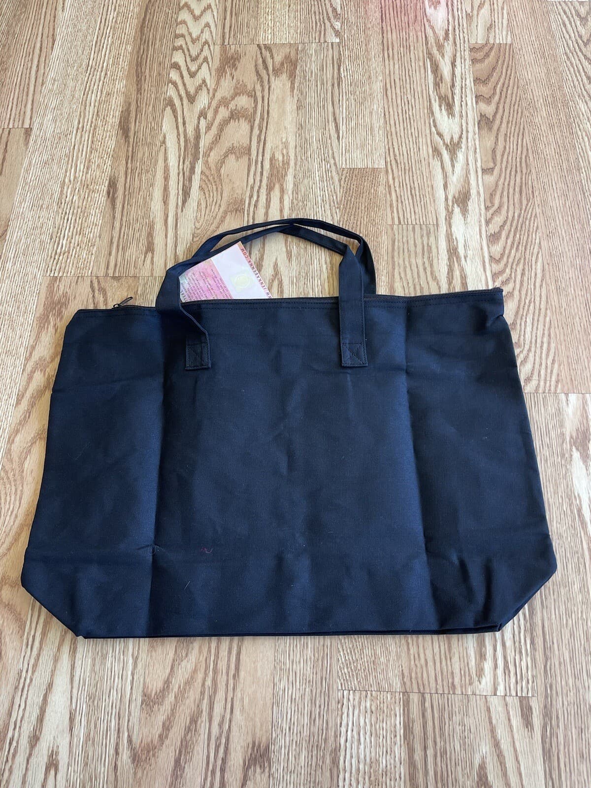 Jenna Benna zipper tote AOII Sorority Choose Color NWT - Thumbnail 6