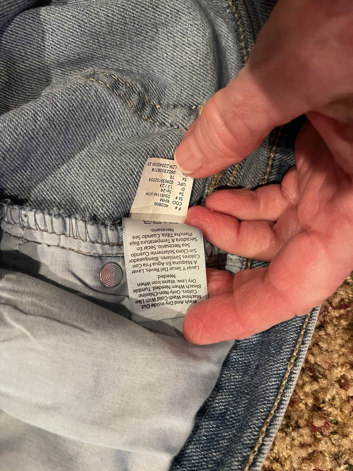 Sofia Jeans by Sofia Vergara Light Wash Beatrix Relaxed Boyfriend Size 10 - Thumbnail 9
