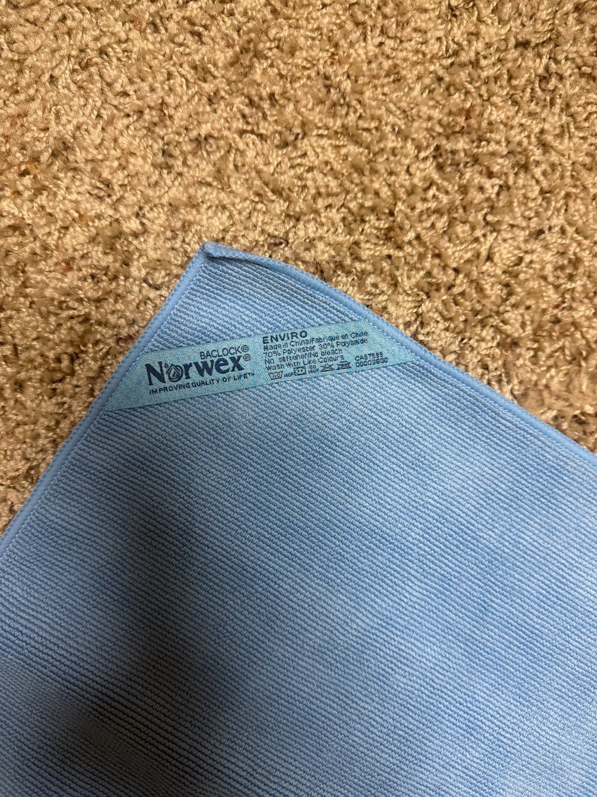 Norwex Enviro cloth - blue NEW