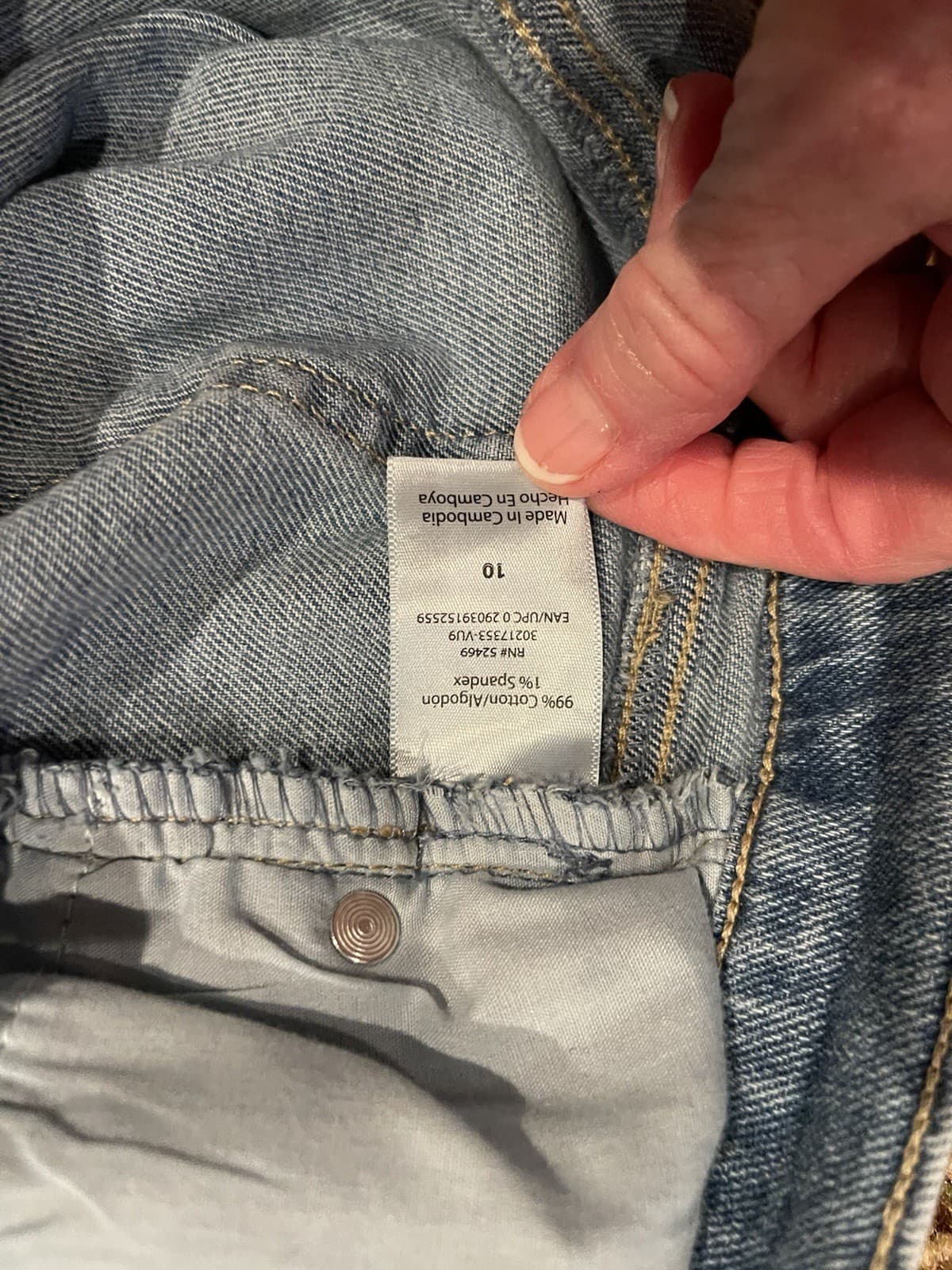 Sofia Jeans by Sofia Vergara Light Wash Beatrix Relaxed Boyfriend Size 10 - Thumbnail 8