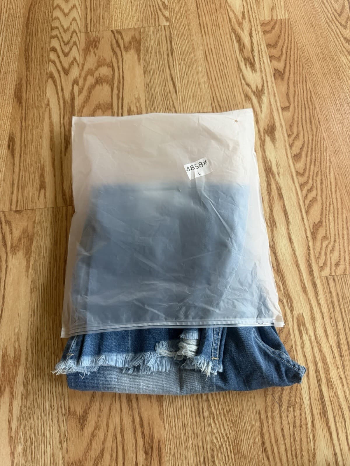 Women's Relaxed Fit Jeans Dark Blue Size Large - Thumbnail 12