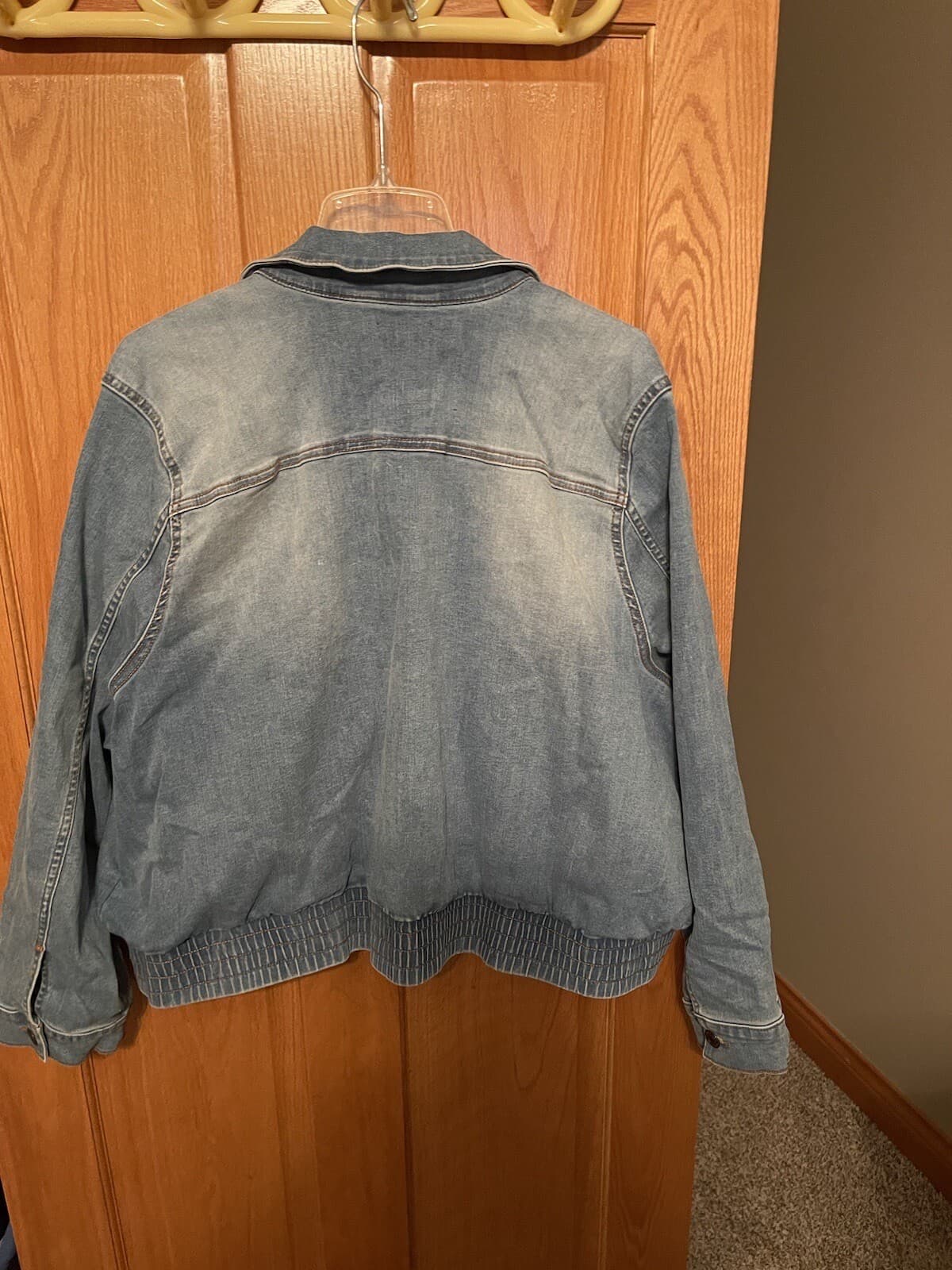 Falls Creek Denim Jacket 3X Med Blue - Thumbnail 4