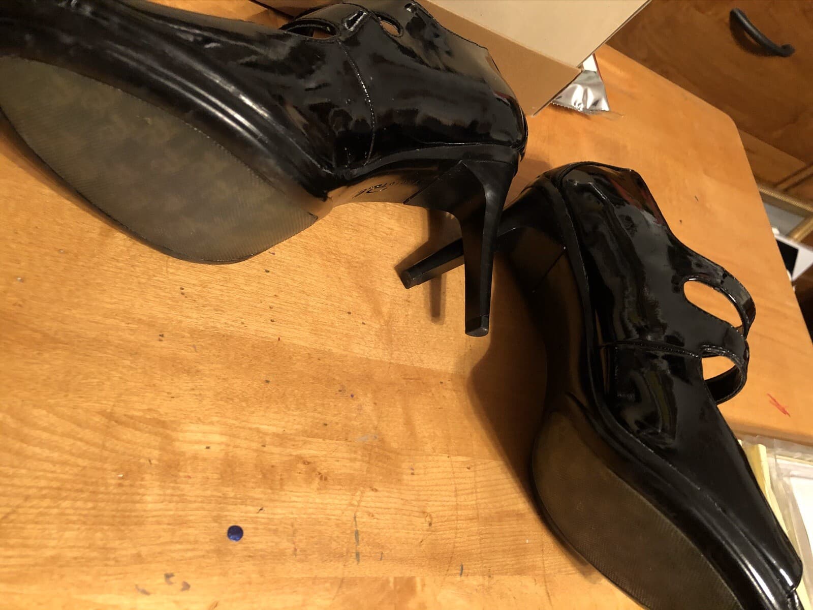 patent leather shoes for women Size 8 M - Thumbnail 4