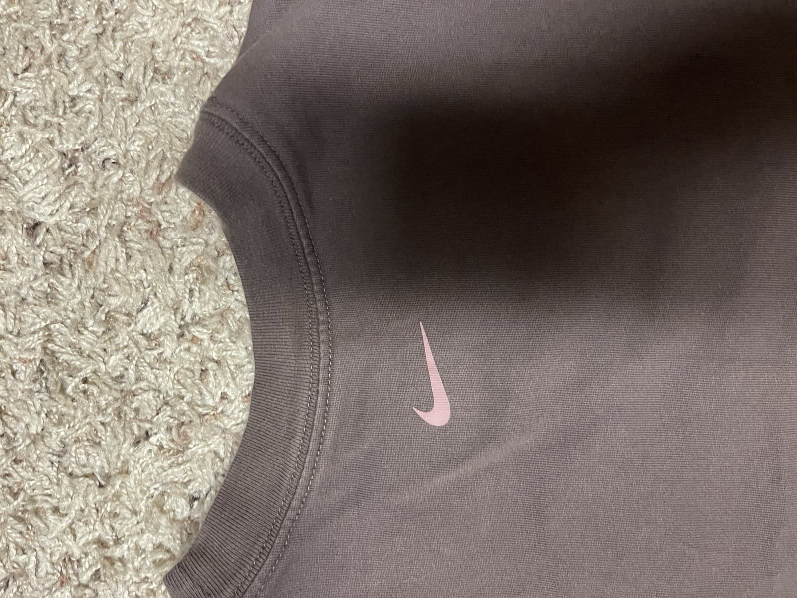 Nike Tee Oversized Womans XL brown pink - Thumbnail 7