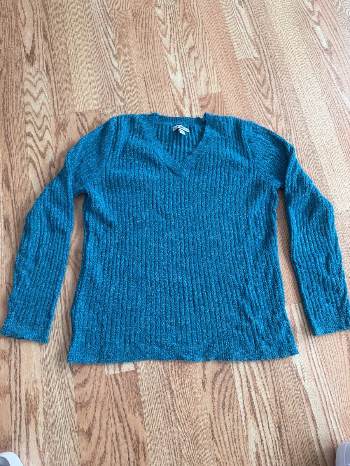 Croft & Barrow Vneck sweaters soft cozy - you choose - Thumbnail 2