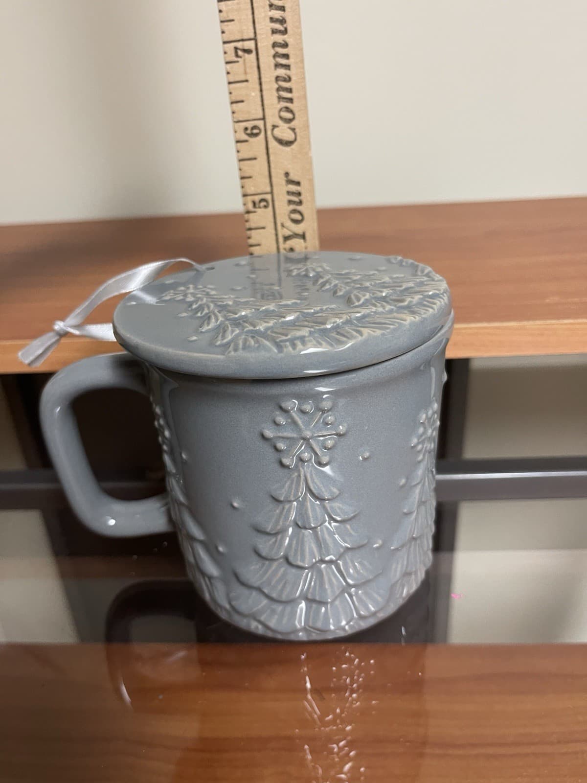 Temp-tations By Tara Gray 16 Oz 3d Holiday Tree Mug With Lid/Coaster/Ornament - Thumbnail 5