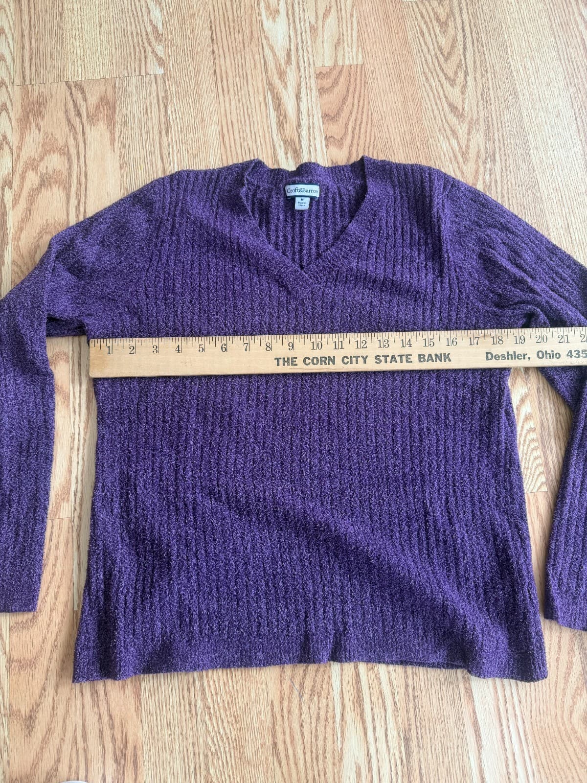 Croft & Barrow Vneck sweaters soft cozy - you choose - Thumbnail 9