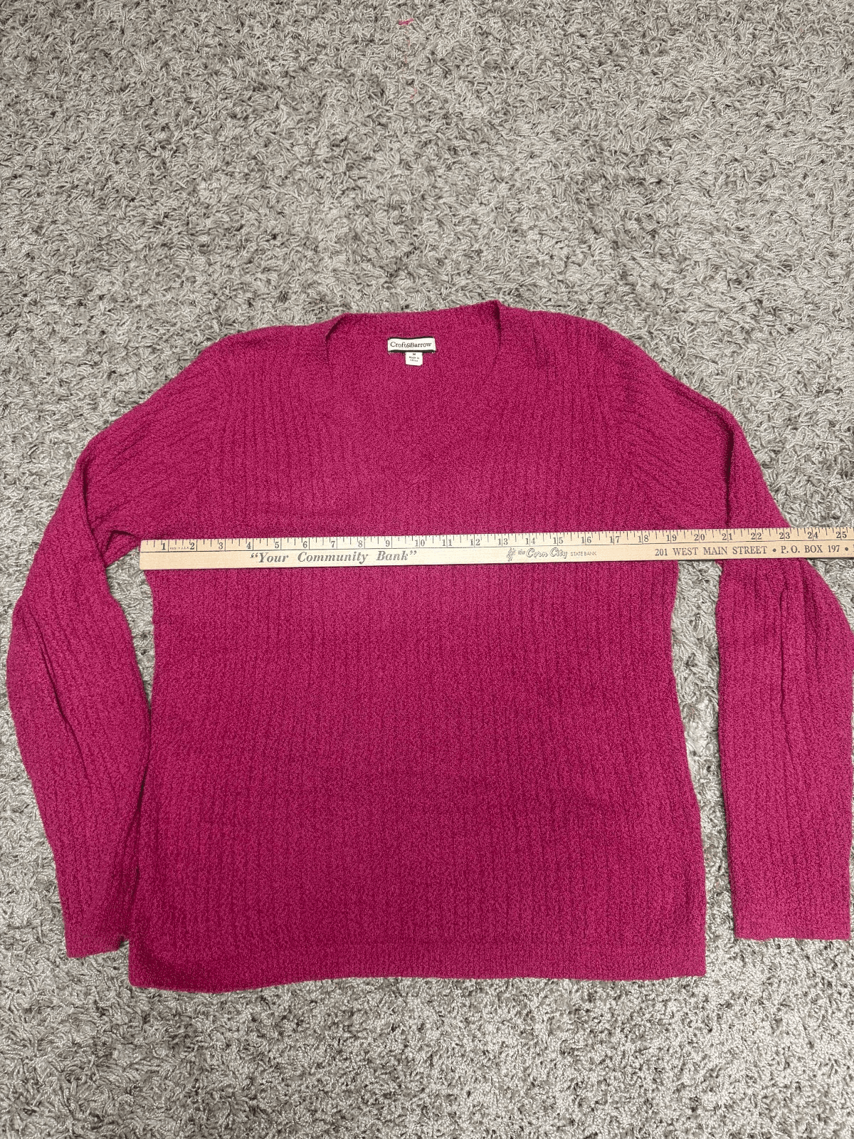 Croft & Barrow Vneck sweaters soft cozy - you choose - Thumbnail 12