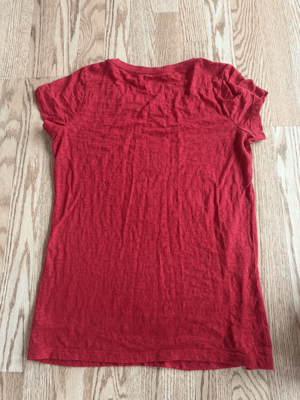 Ohio State Buckeyes red short sleeve 4th & 1 Apparel Womens' Large - Thumbnail 7