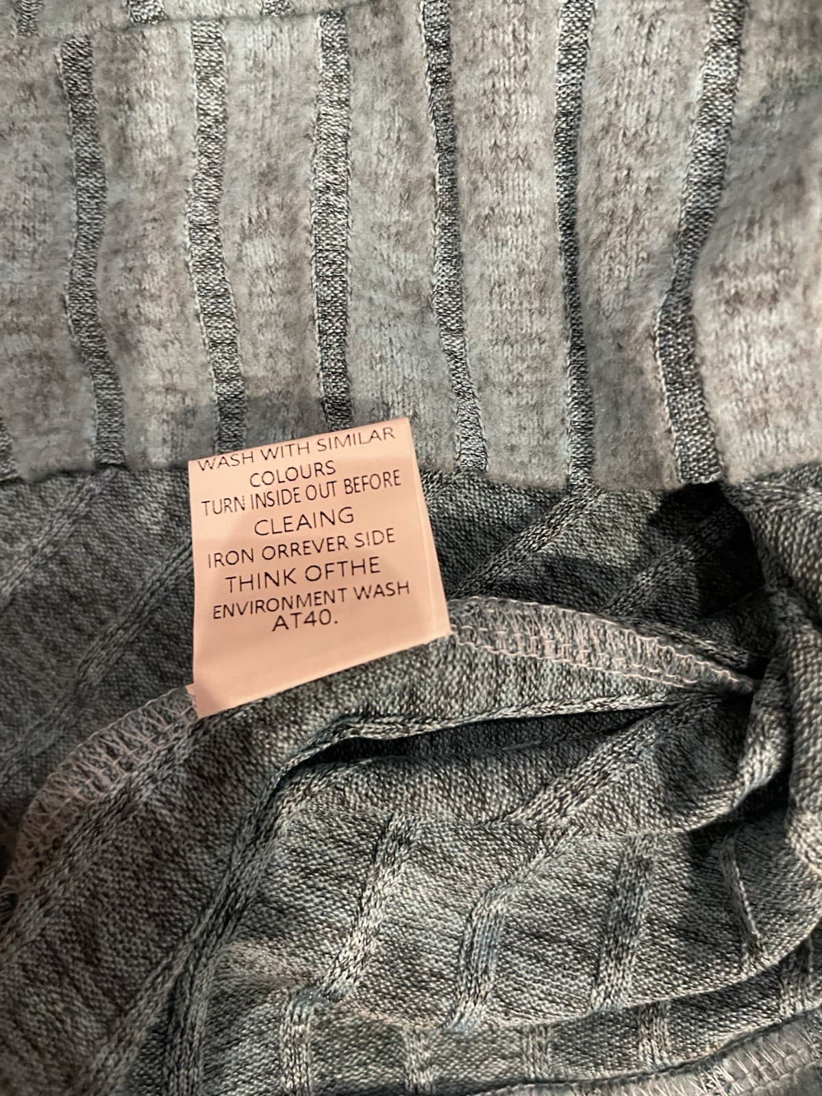 Aqua ribbed V-neck shirt top sweater Med - NWOT - Thumbnail 5