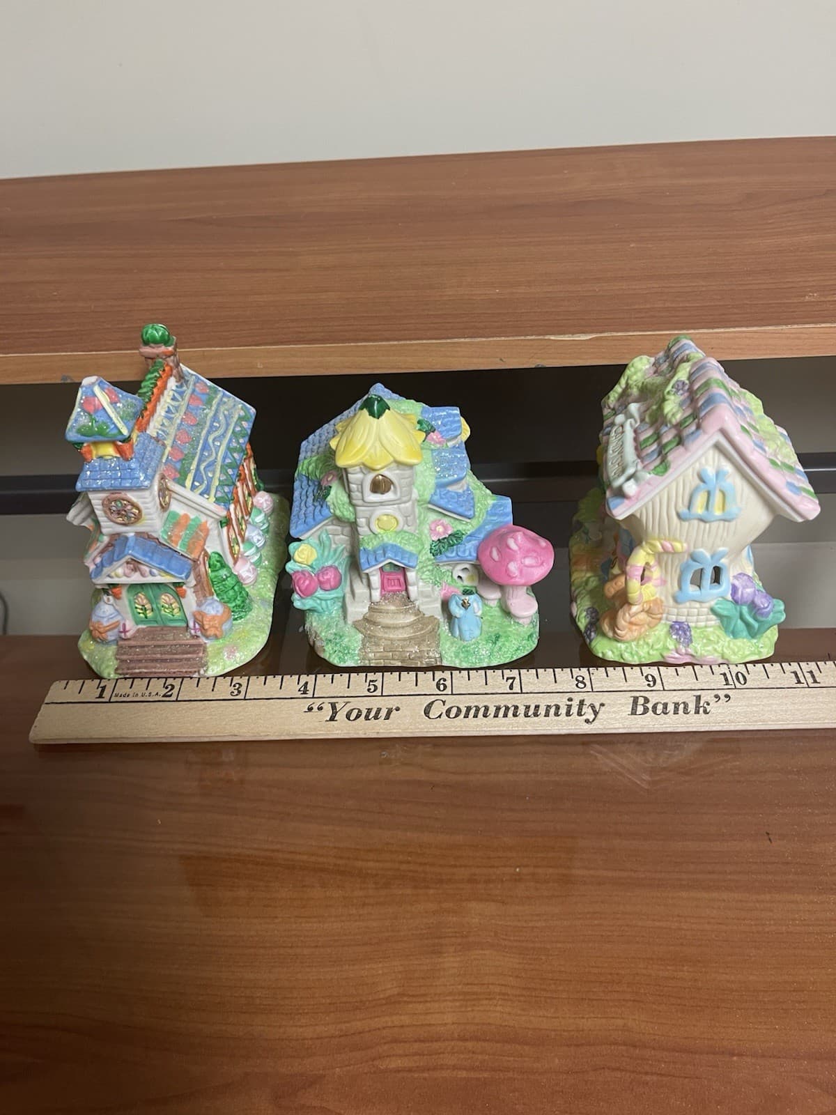 Easter ceramic building decoration set of 3 - Thumbnail 3