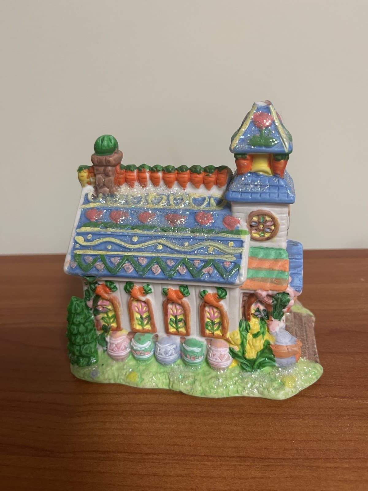 Easter ceramic building decoration set of 3 - Thumbnail 4