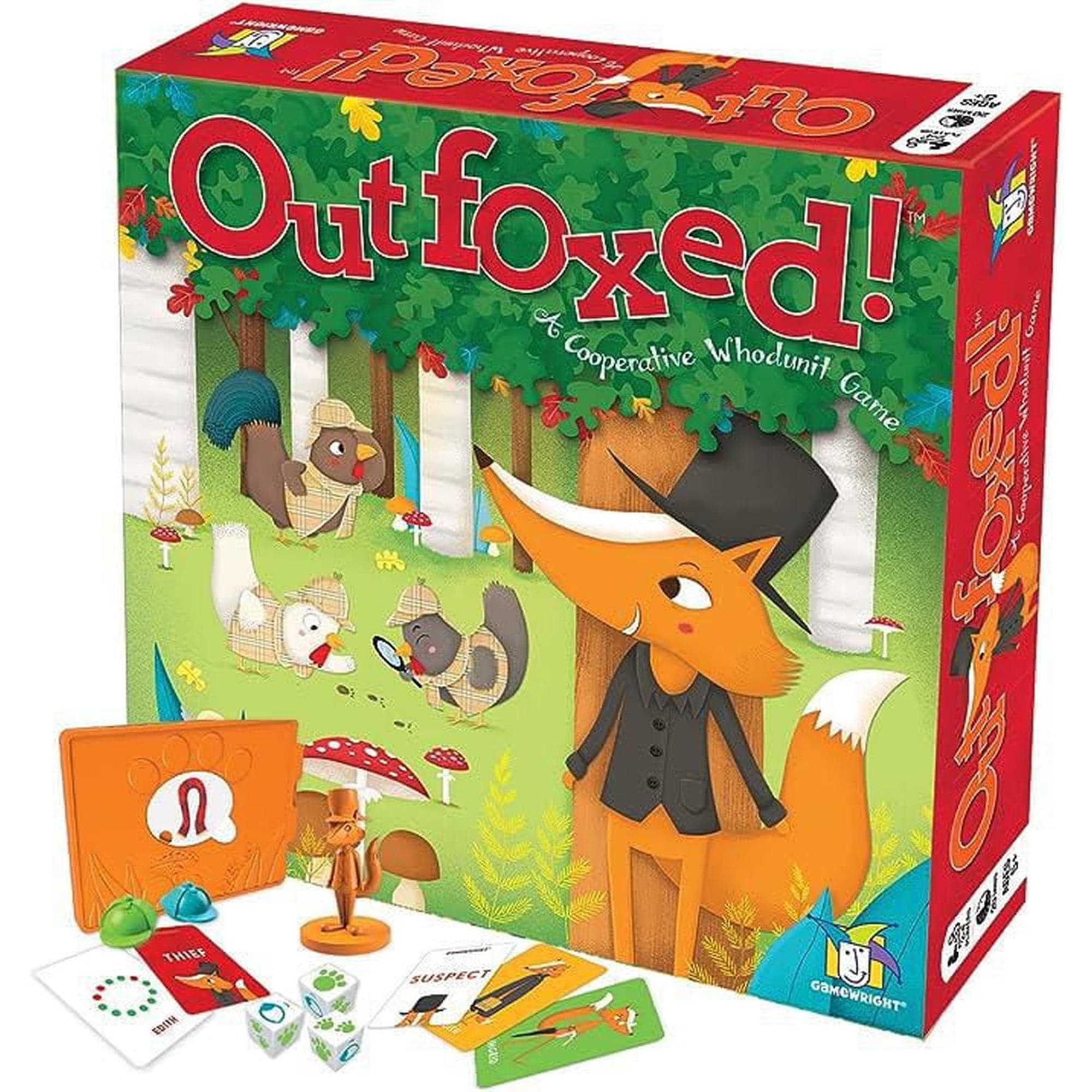 Gamewright Outfoxed! Whodunit Game - Thumbnail 6