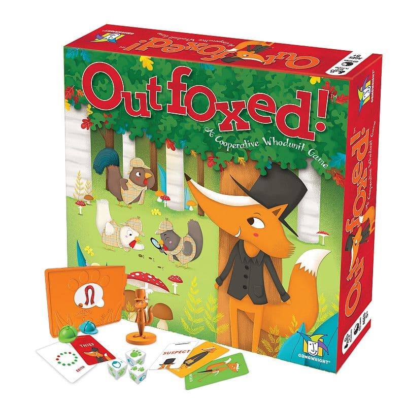 Gamewright Outfoxed! Whodunit Game - Thumbnail 2
