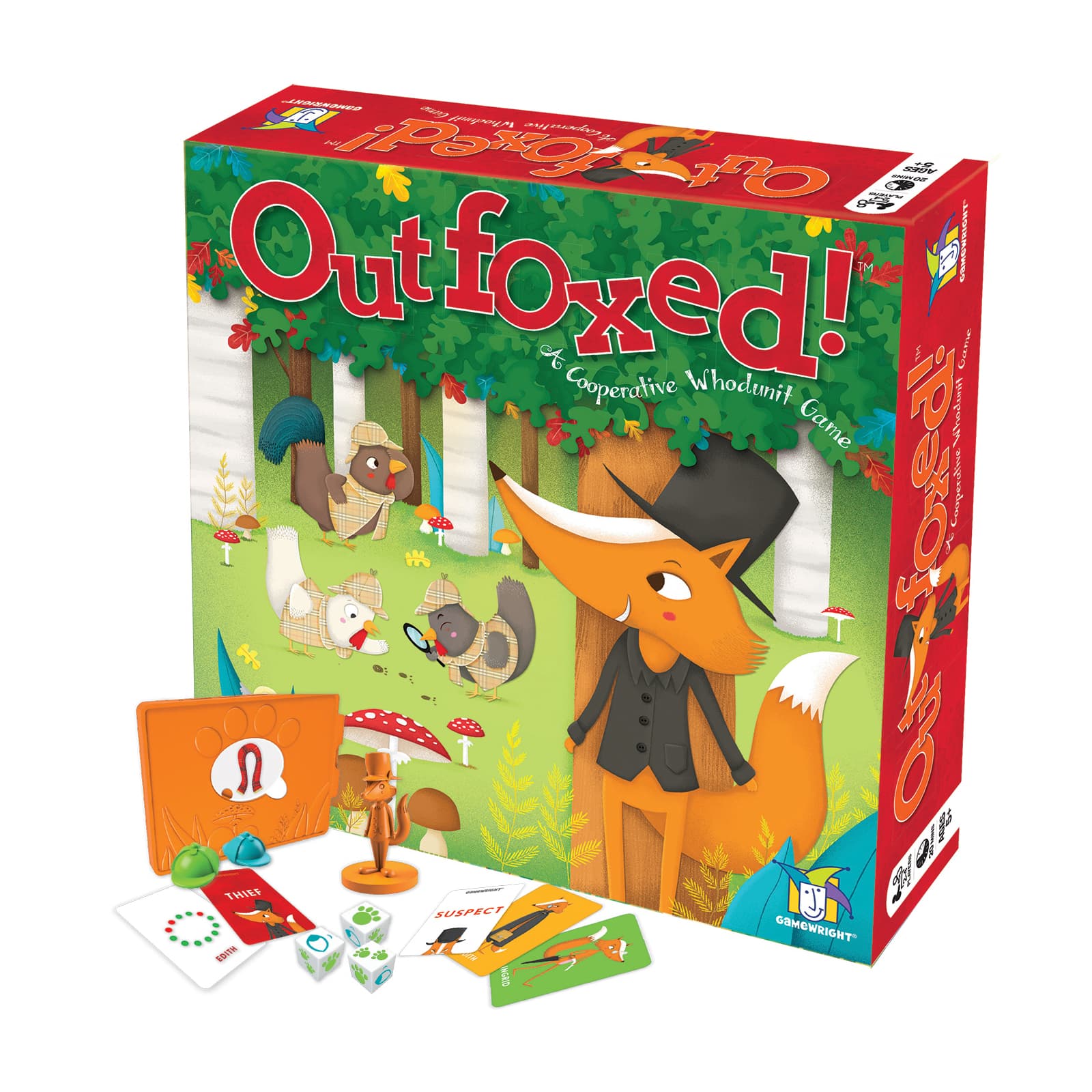 Gamewright Outfoxed! Whodunit Game - Thumbnail 3