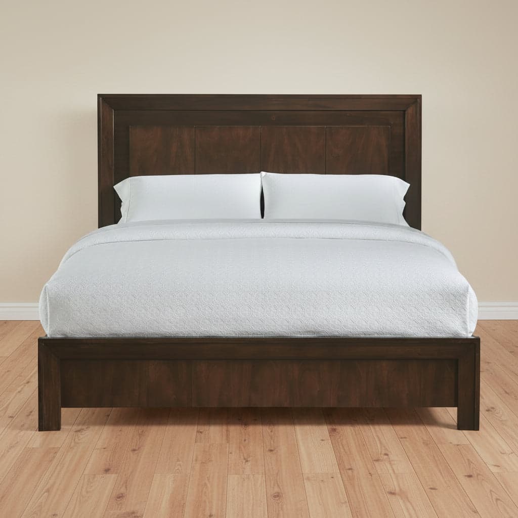 Modus Element Queen Size Platform Bed in Chocolate Brown (4 avail) FFE-1491 - Thumbnail 2