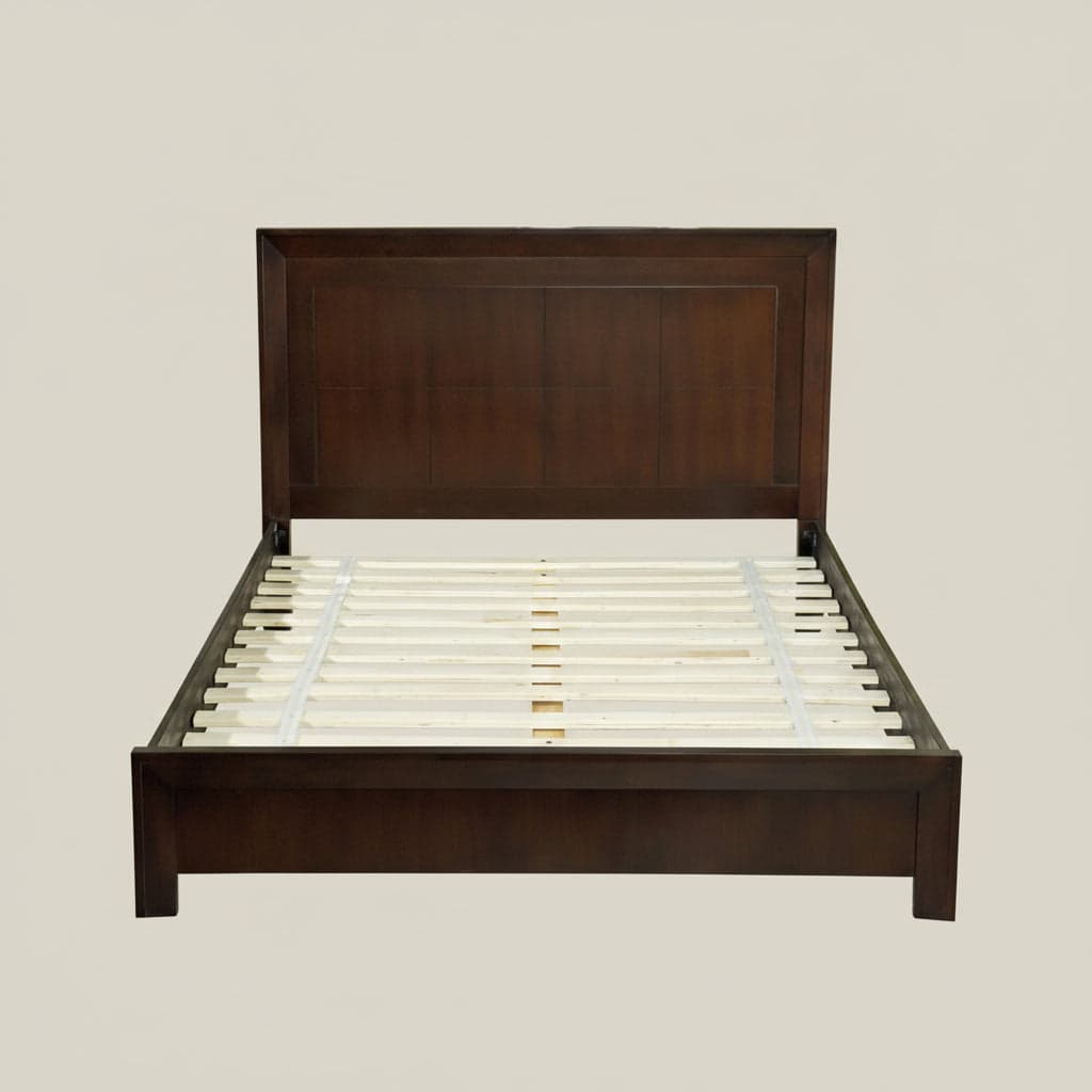 Modus Element Queen Size Platform Bed in Chocolate Brown (4 avail) FFE-1491 - Thumbnail 4