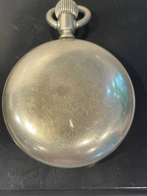 Silverode 1921 Railroad Elgin Stainless Steel Pocket Watch HH191-2 - Thumbnail 8