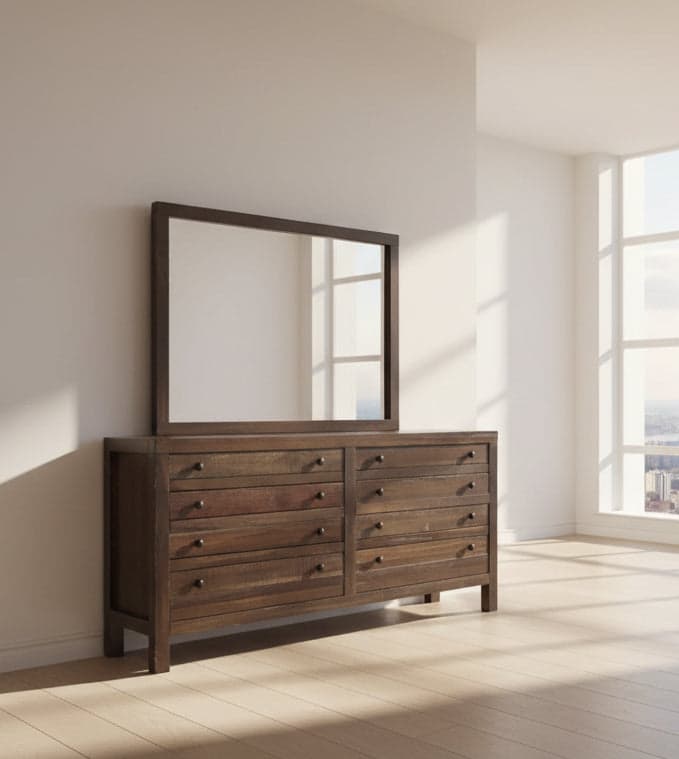 Modus Townsend Solid Wood Mirror in Java (2 avail) FFE-1497 - Thumbnail 2