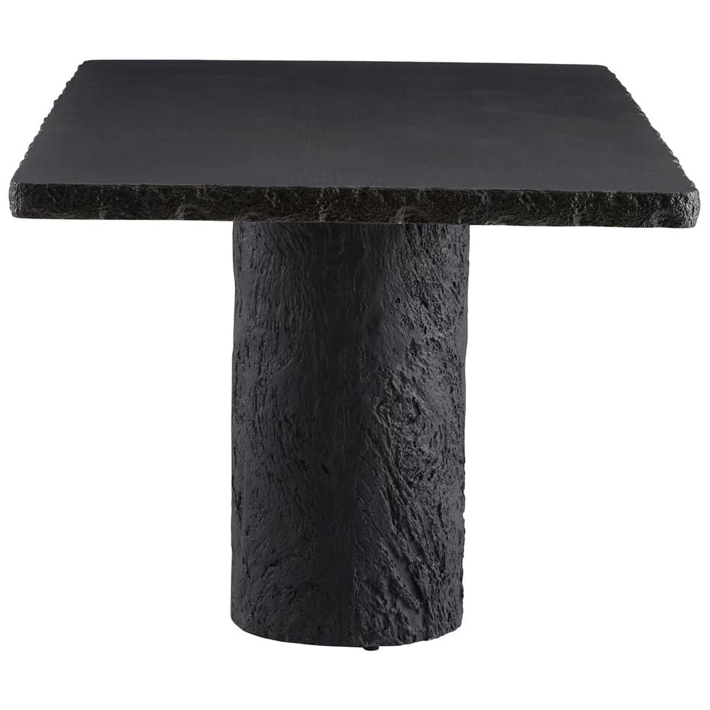 AH Gemini Outdoor Black Dining Table FFE-1440 - Thumbnail 3