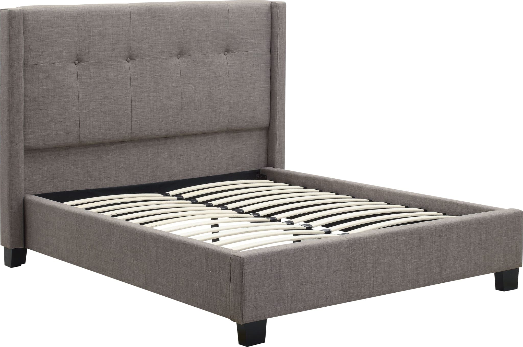 Modus Madeleine King-size Wingback Platform Bed 4 FFE-1480 - Thumbnail 3