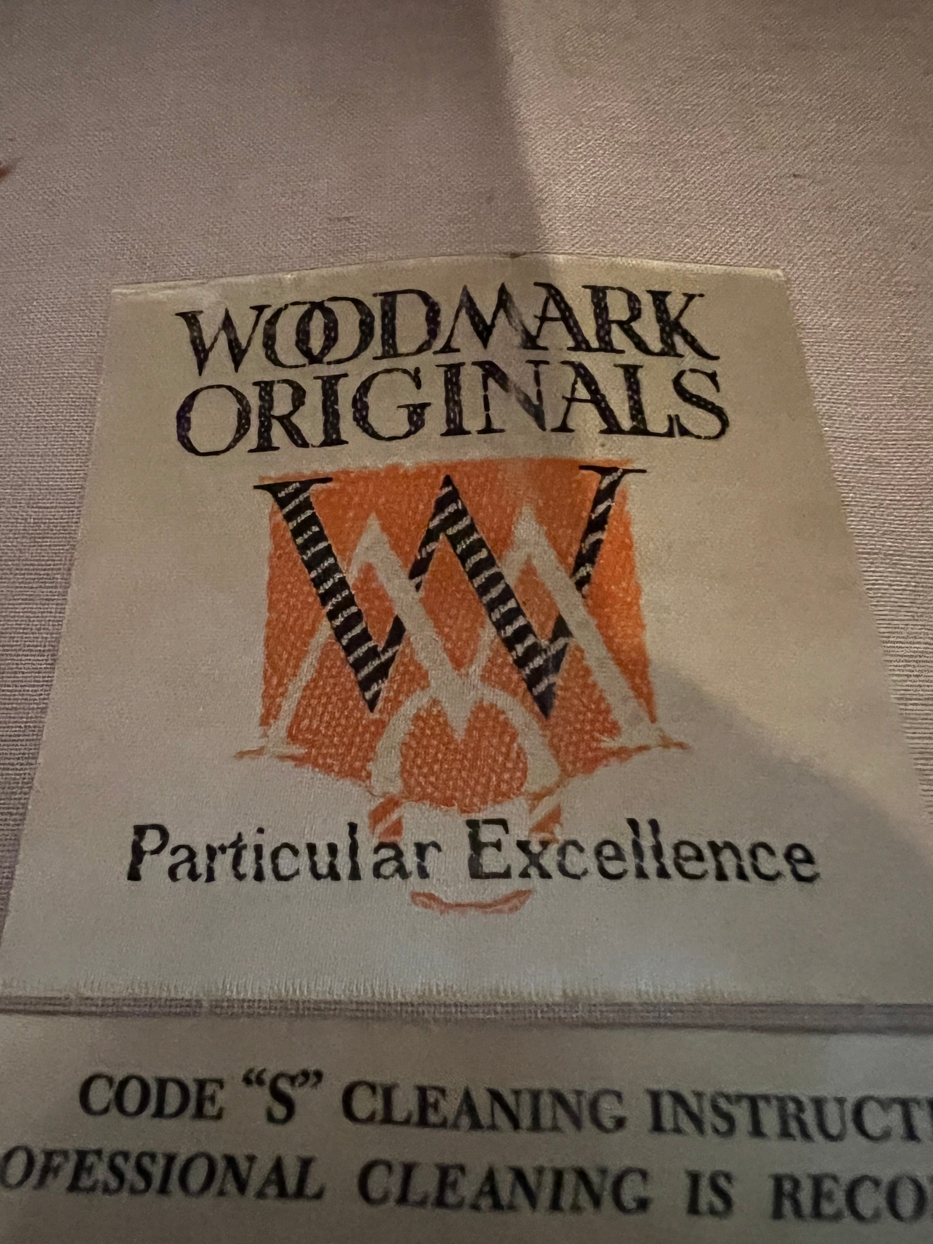 2 Woodmark Originals Mid Century Slip Covered Maroon Lounge Chairs PD138-34 - Thumbnail 10